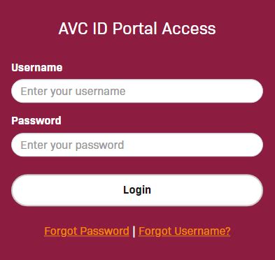 avc portal login.